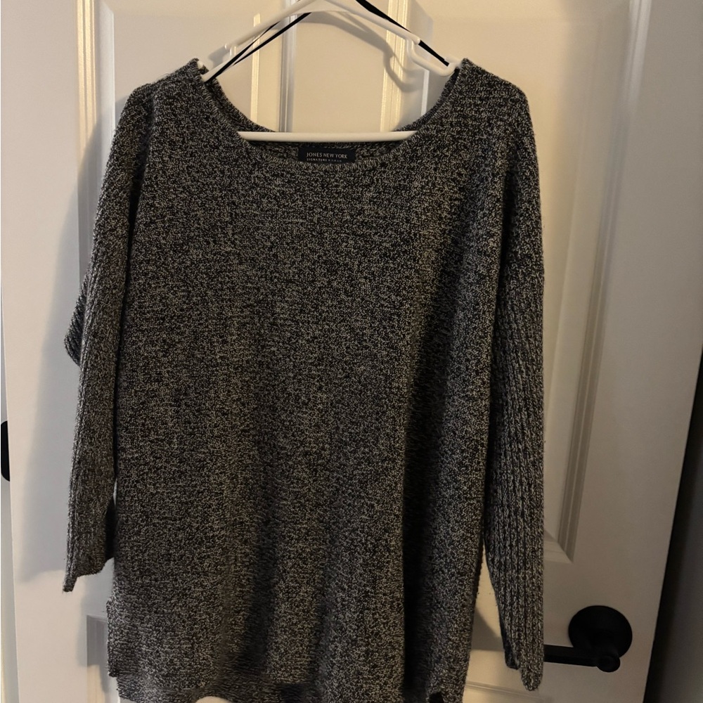 Jones New York Charcoal Women's Sweater